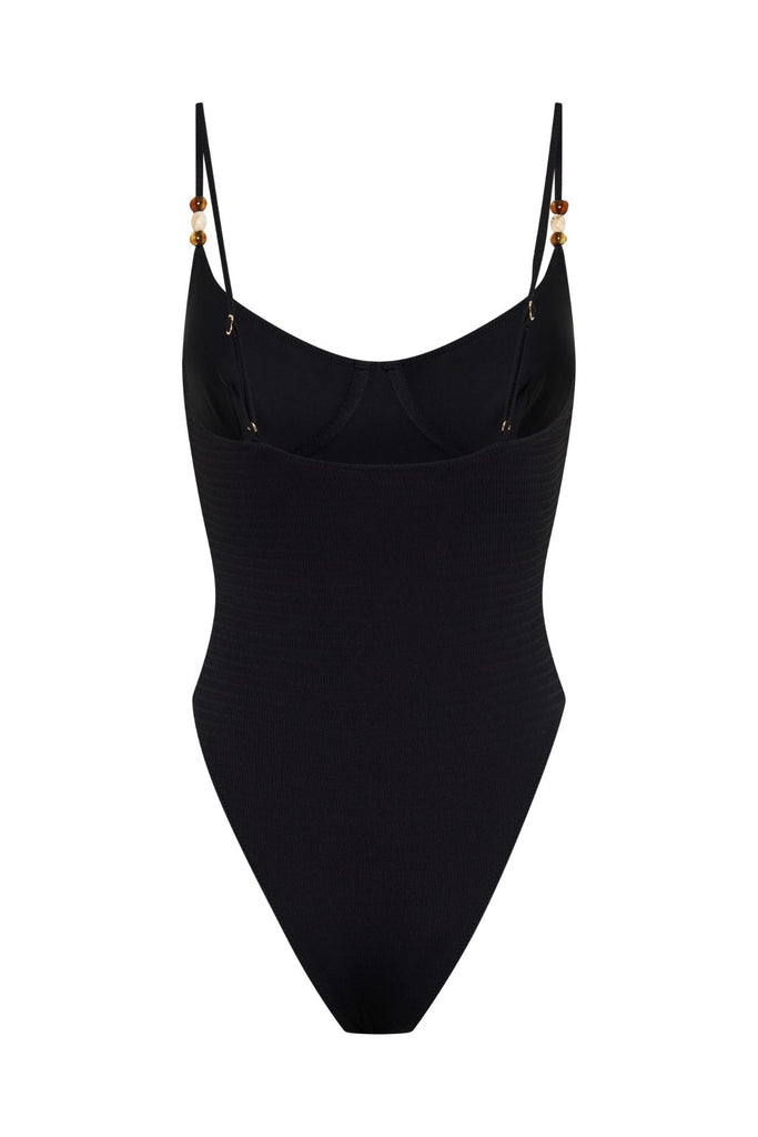 Eden One Piece Black TJ SWIM